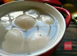 Illustration of how to make black sesame glutinous rice balls 11