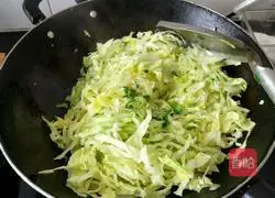 Vegetable and Egg Fried Rice Recipe Illustration 3