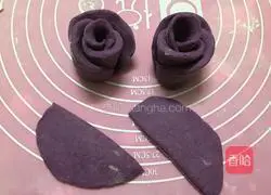 Illustration of how to make rose steamed buns 5