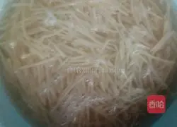 Illustration of how to make fried noodles