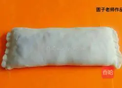 Illustration of how to make layered meat patties 13