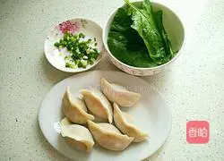 Illustration of cooking quick-frozen dumplings 1