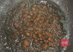 Illustration of how to make minced pork, cucumber and white fried rice 3