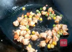 Assorted Shrimp and Egg Fried Rice Recipe Illustration 5