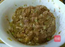 Illustration of how to make rose dumplings 3