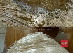 Illustration of how to make hydrangea steamed buns 4