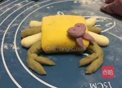 Flower Steamed Buns - Crab Recipe Illustration 6