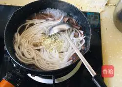 Potato powder duck blood and mutton soup recipe 5