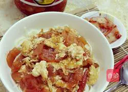 Illustration of how to make tomato noodles 9