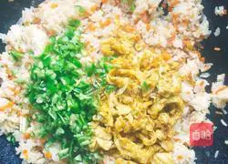 Illustration of how to make egg fried rice 6