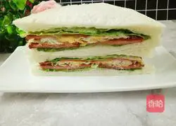 Cheese and ham sandwich recipe 1