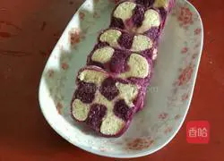 Chessboard Illustration of how to make steamed bun slices 5