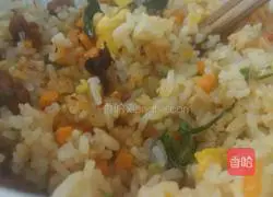 Illustration of how to make fried rice 9