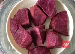 Illustration of how to make Octopus Purple Sweet Potato Steamed Buns 2