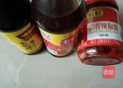 Illustration of how to make hot sauce noodles 8