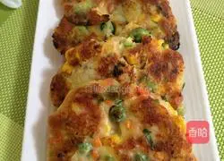 Illustration of how to make pastoral potato pancakes 14