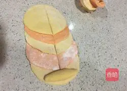 Illustration of how to make colorful steamed buns 5