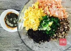 Illustration of making mushroom dumplings 5