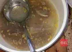 Illustration of how to make five-color fried noodles 7