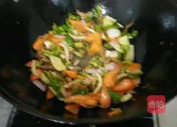 Fried noodles Practice illustration 11