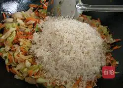 Illustration of how to make my mother-in-law's salty rice 3