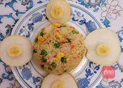 Illustration of how to make colorful fried rice 3