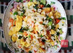 Illustration of how to make delicious fried rice 7