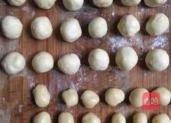 Illustration of how to make bean paste shortcakes 3