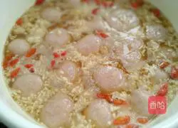 Illustration of how to make rice wine glutinous rice balls 9
