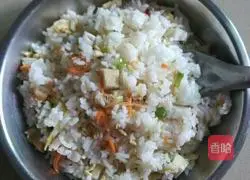 Illustration of how to make special fried rice 5