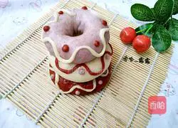 Illustration of how to make donuts (steamed buns) 1