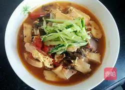 Illustration of how to make Zibo special braised pot cake 11