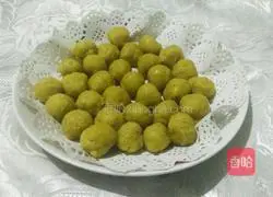 Yellow rice noodle glutinous rice balls recipe 6