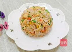 Assorted Shrimp and Egg Fried Rice Recipe Illustration 9