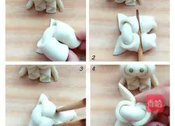 Illustration of how to make elf steamed buns 4