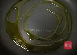 Enoki Mushroom Egg Pancake Recipe Illustration 4