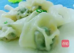 Illustration of how to make leek and pork dumplings 9