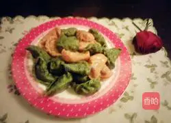 Beef and radish Illustration of how to make colorful dumplings 7