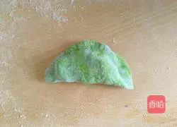 Illustration of how to make lace dumplings 14