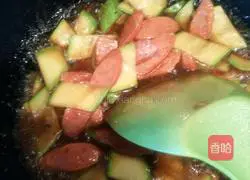 Zucchini and ham fried noodles recipe 6