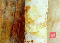 Illustration of how to make egg-filled pancakes 14