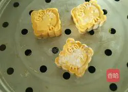 Illustration of making bean paste and sweet potato glutinous rice cakes 11 