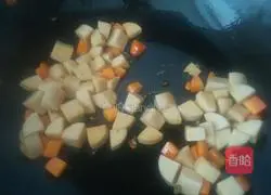 Illustration of how to make egg fried rice 3