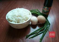 Soy sauce fried rice recipe 1