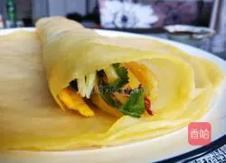 Spring Pancake Recipe Illustration 12