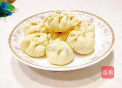 Illustration of how to make beef brisket and leek buns 21