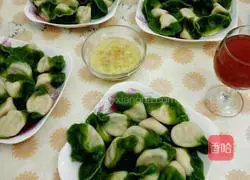 Illustration of how to make jade dumplings 6