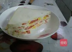 Illustration of how to make love sandwich 4