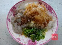 Illustration of how to make white radish vermicelli buns 5