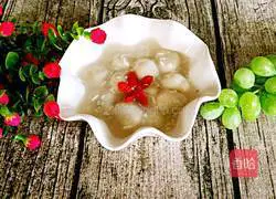 Illustration of how to make rice wine glutinous rice balls 4